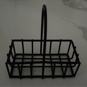 Black Mini Metal Wire Basket